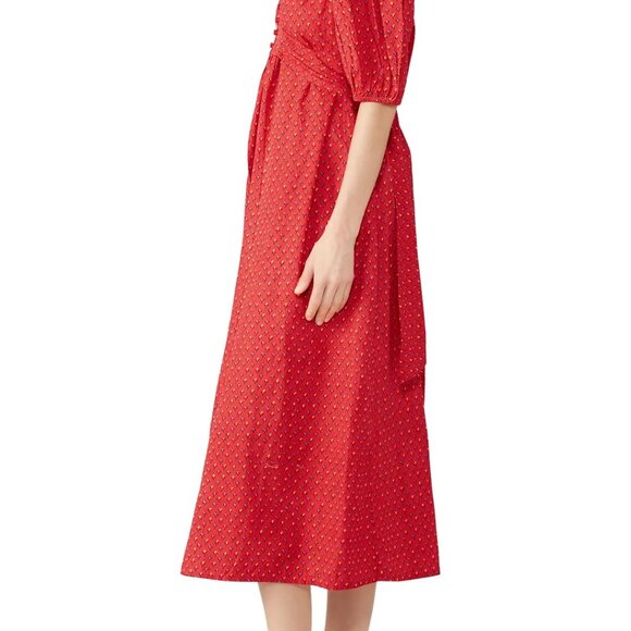 M.i.h. Jeans Red Avery Dress - L - Picture 3 of 6